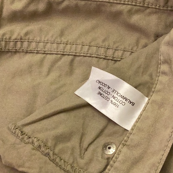 Valentino Beige Tan Nude Jeans Pants sz 12 (34) Like NEW Classic Designer Lux - Picture 15 of 17